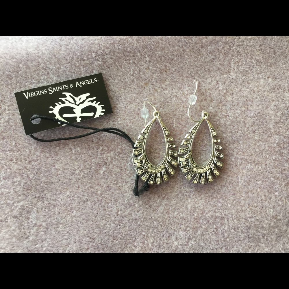 Virgin Saints & Angels Loopy Dangles